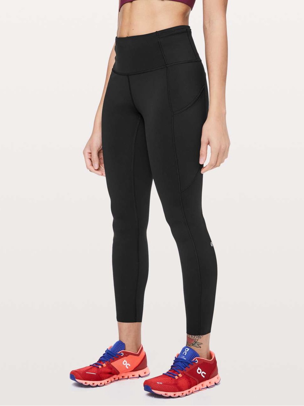 lululemon 25” Fast & Free 7/8 Tight Non Reflective Leggings